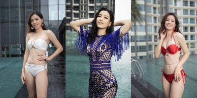 Ứng viên Hoa hậu Hoàn vũ Việt Nam 2019 tung ảnh bikini khoe số đo vàng