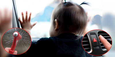 Kỹ năng thoát hiểm khi bị bỏ quên trên xe, trẻ 3 tuổi trở lên đều có thể nhận thức và thực hiện