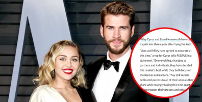 Miley Cyrus - Liam Hemsworth chia tay sau gần 8 tháng kết hôn, CĐM tiếc nuối cho mối tình 1 thập kỉ