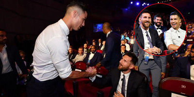 Anh hùng trân trọng anh hùng: Ronaldo tri ân Messi khiến CĐV phấn khích “đúng là kiệt xuất”