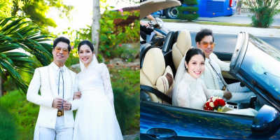 Sau khi dò hỏi ý kiến fan về quà cưới, Ngọc Sơn tung luôn ảnh cưới cô dâu