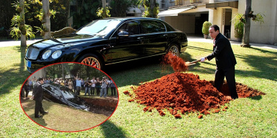 Chơi lớn như tỷ phú Brazil, định chôn xe triệu đô để lái đi lòng vòng ở thế giới bên kia