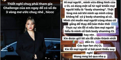 Mỉa mai CL (2NE1) không có ngoại hình hoàn hảo, hotgirl 80k follow bị dân mạng chỉ trích dữ dội