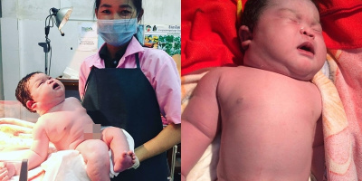 Trang Srolanhnak đưa tin về em bé sơ sinh “khổng lồ” nặng 6,8kg
