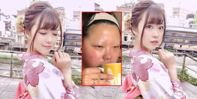 Cô nàng hotgirl khiến fan hết hồn khi để lộ mặt mộc khác xa trên ảnh