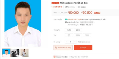 Thanh niên đăng thông tin lên trang bán hàng online để tìm người yêu