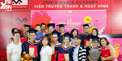 Lễ tốt nghiệp đáng nhớ tại Học viện Truyện tranh và Hoạt hình Việt Nam