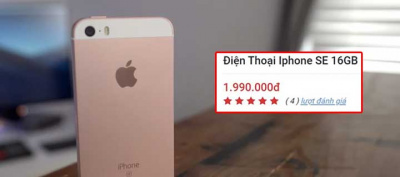 iPhone SE giá siêu sốc, chỉ còn 2 triệu đồng