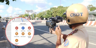 Tính năng cảnh báo bắn tốc độ vừa được thêm trên Google Maps