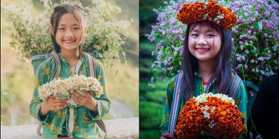 Cô bé xinh đẹp ở Hà Giang khiến CĐM ngây ngất vì nụ cười rạng rỡ