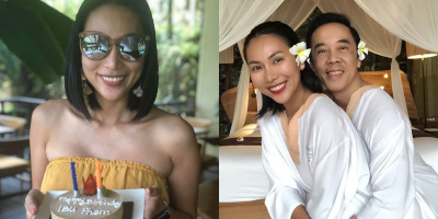Khánh Ngọc được người yêu Việt kiều mừng sinh nhật lãng mạn ở Bali