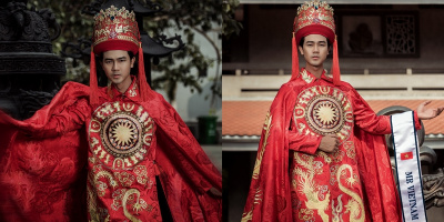 Trang phục dân tộc của Nguyễn Luân ở Mister Universe Tourism 2019