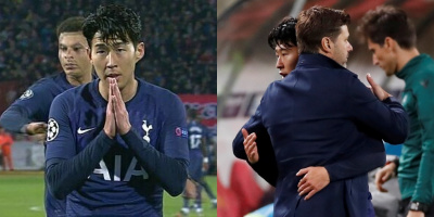 Lập cú đúp ở cúp C1 Châu Âu, Son Heung-min bất ngờ "chắp tay xin lỗi"