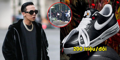 Giày của G-Dragon được sao Hàn ưa chuộng, giá bán lại lên 200 triệu