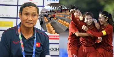 Xót xa khi chỉ có một CĐV đến xem đội tuyển nữ Việt Nam thi đấu