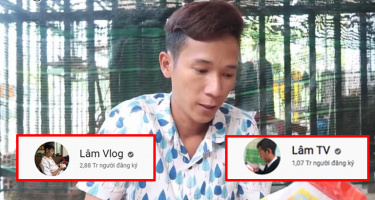 Lâm Vlog đứng top 1 danh sách 10 kênh YouTube chất lượng