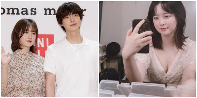 Goo Hye Sun khoe ngực khủng, đáp trả lại lời chê bai của Ahn Jae Hyun