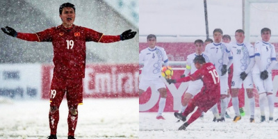 Siêu phẩm "cầu vồng trong tuyết" của Quang Hải được AFC vinh danh