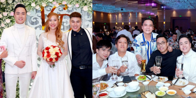 Dàn sao Việt dự đám cưới của nhạc sĩ Nguyễn Đình Vũ và vợ trẻ