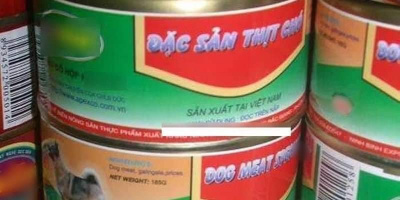 Xuất hiện hình ảnh thịt chó đóng hộp, dân mạng bức xúc đòi tẩy chay