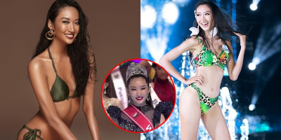 Thân hình nóng bỏng của Thanh Khoa - Tân Hoa hậu Sinh viên Thế giới