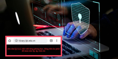 Sinh viên tấn công trang chủ của trường vì wi-fi giảng đường quá chậm