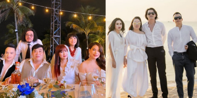 Sao Việt lộng lẫy tham dự đám cưới đại gia ở resort ở Phú Quốc
