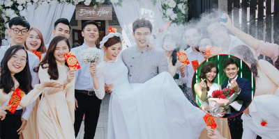 Lễ đính hôn ấm áp của cặp đôi "Người ấy là ai": Cẩm Tú - Thiên Nguyện