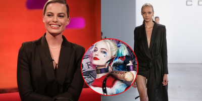 "Nàng hề ma quái" Margot Robbie diện đồ Công Trí trên truyền hình Mỹ