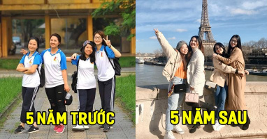 Hội bạn thân cùng học tại Bách Khoa, 5 năm sau dắt tay nhau sang Pháp