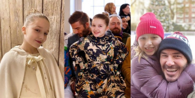 Công chúa út nhà Beckham gây sốt với diện mạo ngày càng xinh đẹp