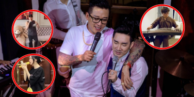 Sao Việt hát karaoke lúc ế show: Tuấn Hưng, Quang Hà "quẩy" tưng bừng