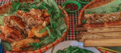 Món ngon Đắk Lắk: Gà nướng, cơm lam đặc sản núi rừng Tây Nguyên