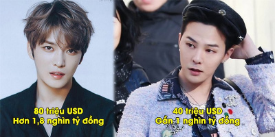 Sao Hàn có gia tài khủng tới 13 số: Kim Jae Joong có 1,8 nghìn tỷ đồng