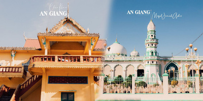 "Lạc lối" với kiến trúc tôn giáo đẹp của An Giang: Chùa Cọc, chùa Hang