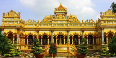 Vĩnh Tràng - ngôi chùa 170 năm tuổi có kiến trúc độc đáo ở Tiền Giang