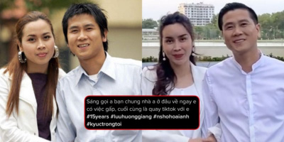 Sau ồn ào ly dị, Lưu Hương Giang đăng clip kỷ niệm tình yêu cùng chồng