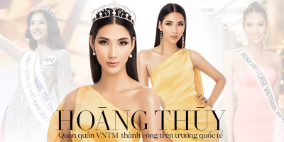 Quán Quân VNTM Hoàng Thùy hiện tại đã thành công trên trường quốc tế