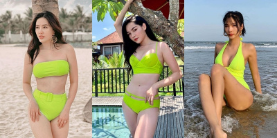 Nữ chính "Người ấy là ai" mùa 3 "đại chiến" bikini với mỹ nhân Việt