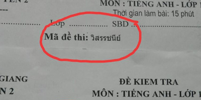 Chiêu đánh mã đề của thầy cô khiến đám học trò "kẻ khóc người cười"