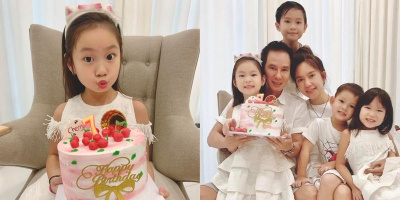 Vợ chồng Lý Hải - Minh Hà mừng sinh nhật con gái