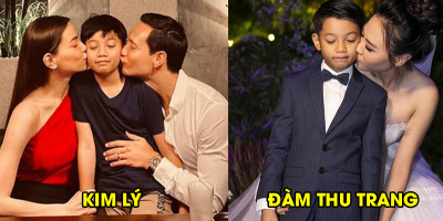 Những ông bố và bà mẹ kế tử tế của showbiz Việt