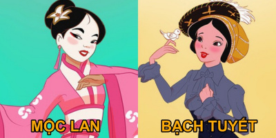 Loạt tạo hình gốc của các công chúa Disney, đúng là những "cú lừa"