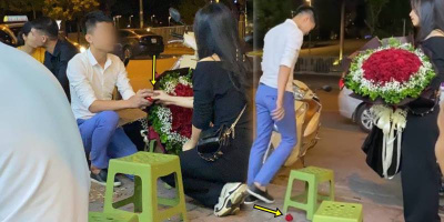 Chàng trai mang nhẫn tỏ tình chốn đông người bị từ chối