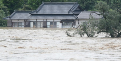 Nhật Bản nâng cấp độ cảnh báo mưa lớn lên mức thảm họa