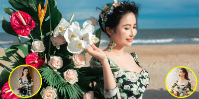Vợ đại gia Minh Nhựa diện chung mẫu váy 60 triệu với Hà Hồ, Son Ye Jin