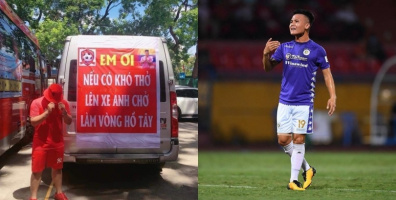 Quang Hải bị cổ động viên "cà khịa" trên sân thi đấu