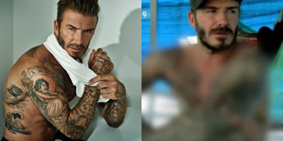 David Beckham bị làm mờ 80% cơ thể trên truyền hình xứ Trung