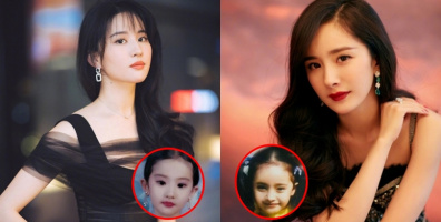Những mỹ nhân Hoa ngữ có nhan sắc xinh đẹp ngay từ thuở bé
