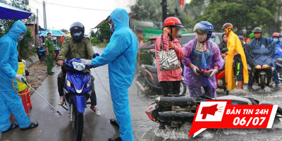 Bản tin 24h: Thêm 1 bệnh nhi bạch hầu tử vong, SG mưa lớn gây ngập